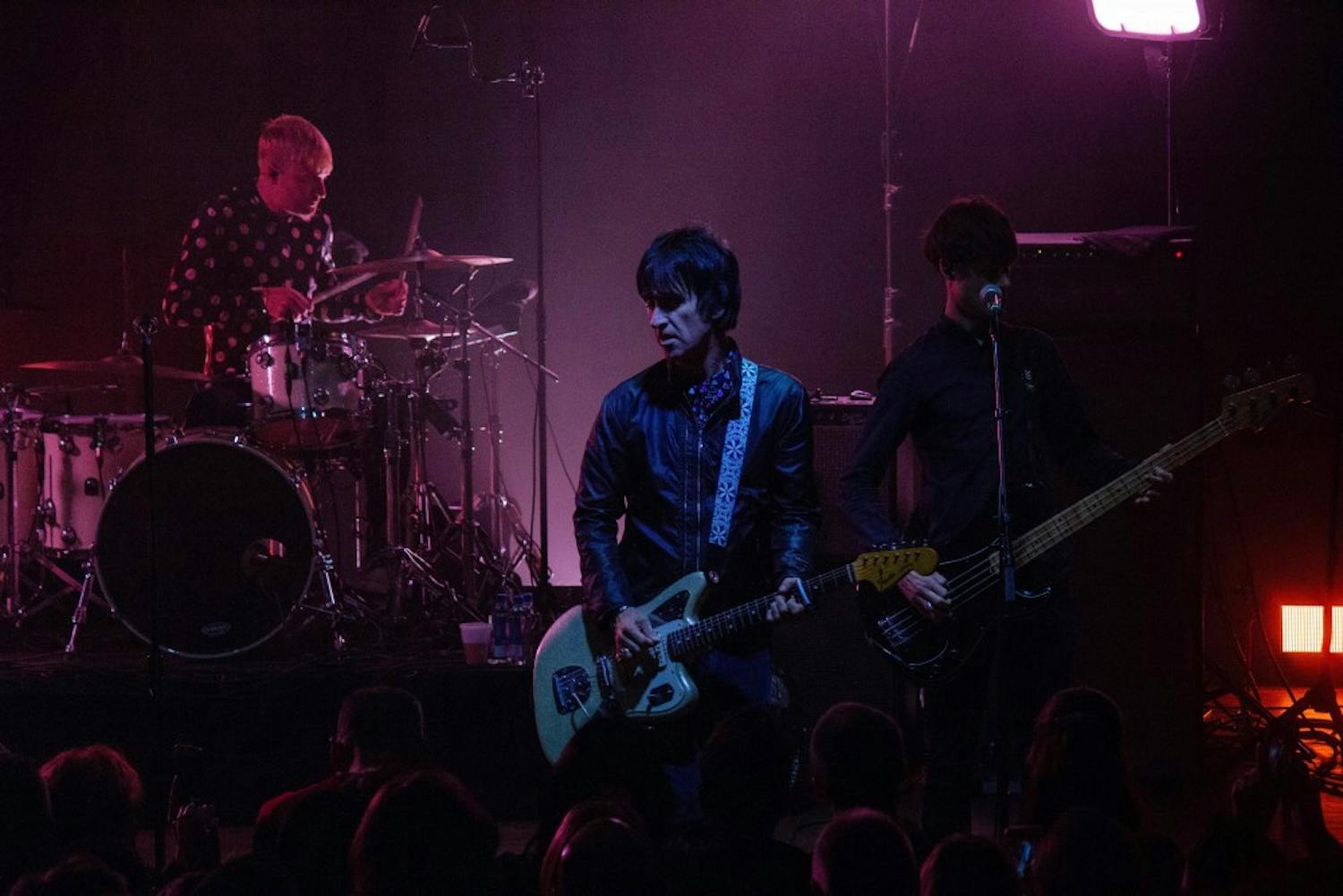Johnny Marr held nothing back at the Town Ballroom on Saturday night. The legendary guitarist and Smiths founding member played both classic tracks like “The Headmaster’s Ritual” as well as newer cuts from “Call the Comet.”