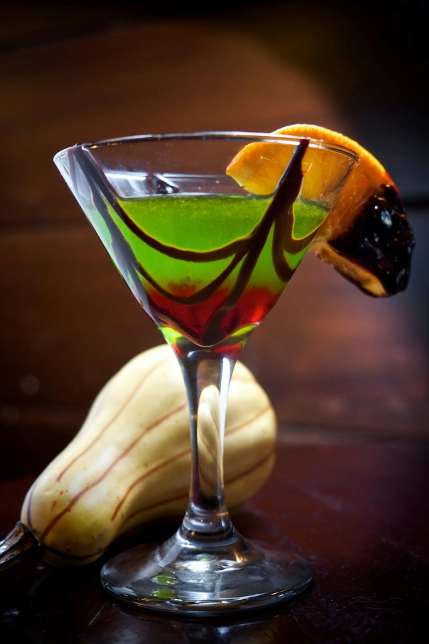 You’re bound to get thirsty while party hopping this weekend. Shots? Cocktails? Beer? The Spectrum compiled a list of some sweet and colorful cocktails to aid any outing and setting this Halloween weekend.