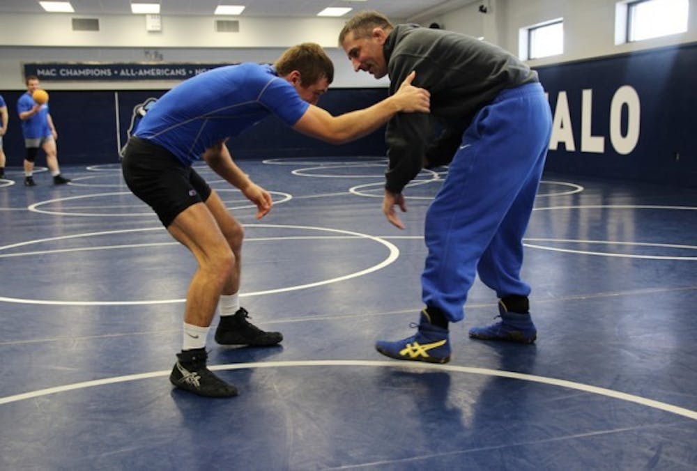 Max Soria could have left UB in order to wrestle in the NCAA Tournament this year. But he trusted his coach, John Stutzman, and the program enough to stay in Buffalo. He never looked back. &nbsp;Cletus Emopae, The Spectrum