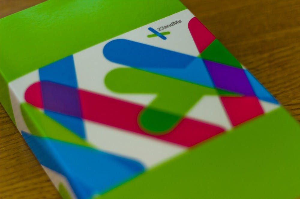 <p>23andMe, a genetic testing company, helps people discover information about their DNA through a saliva sample.  Students who used the kits said it’s helped them learn more about the specifics of their genetic makeup.</p>