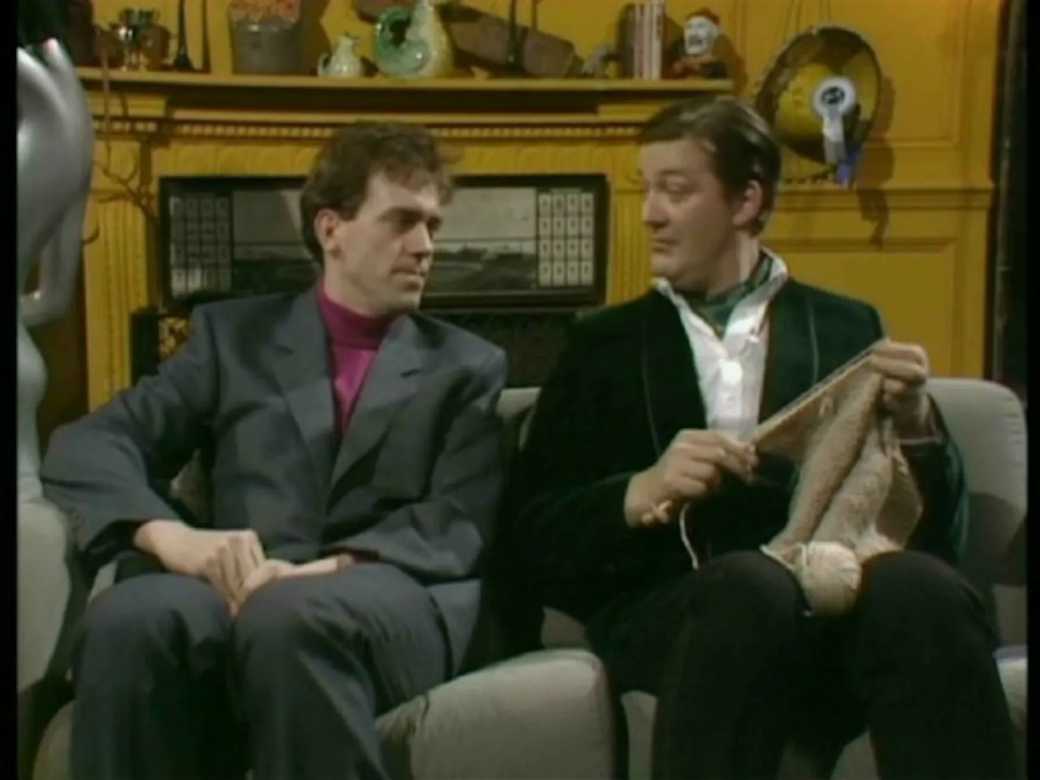 Being stuck inside means it's time to explore new shows on Netflix. Try a British comedy classic like A Bit of Fry and Laurie.
Courtesy of Manda Mia