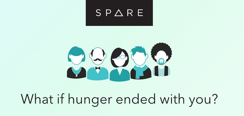 <p>Spare is a new app that allows customers in New York City to easily donate money toward closing the meal gap.&nbsp;</p>