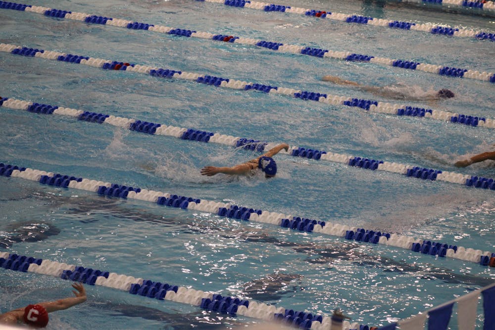 First Swim and Dive meet of the season.