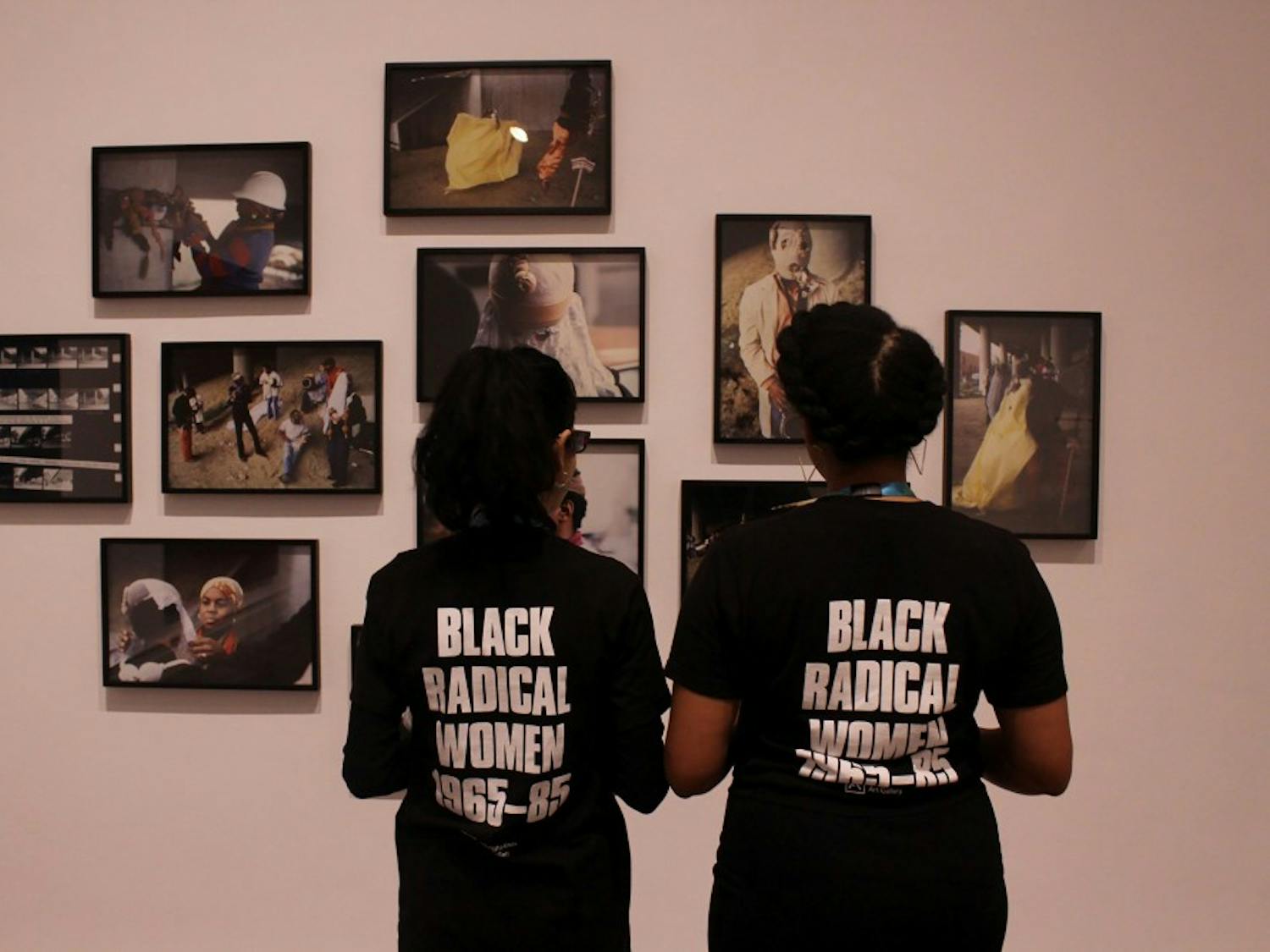 “We Wanted A Revolution” is a survey of work by women of color through a period encompassing civil rights, women’s rights, gay rights and anti-war movements. Throughout, visitors to the gallery can view works by black female artists like Faith Ringgold, Ming Smith and Emma Amos.