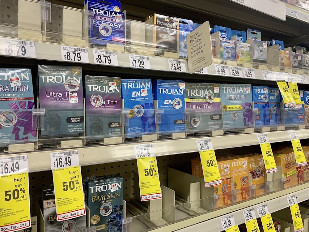 <p>Condoms at CVS.</p>