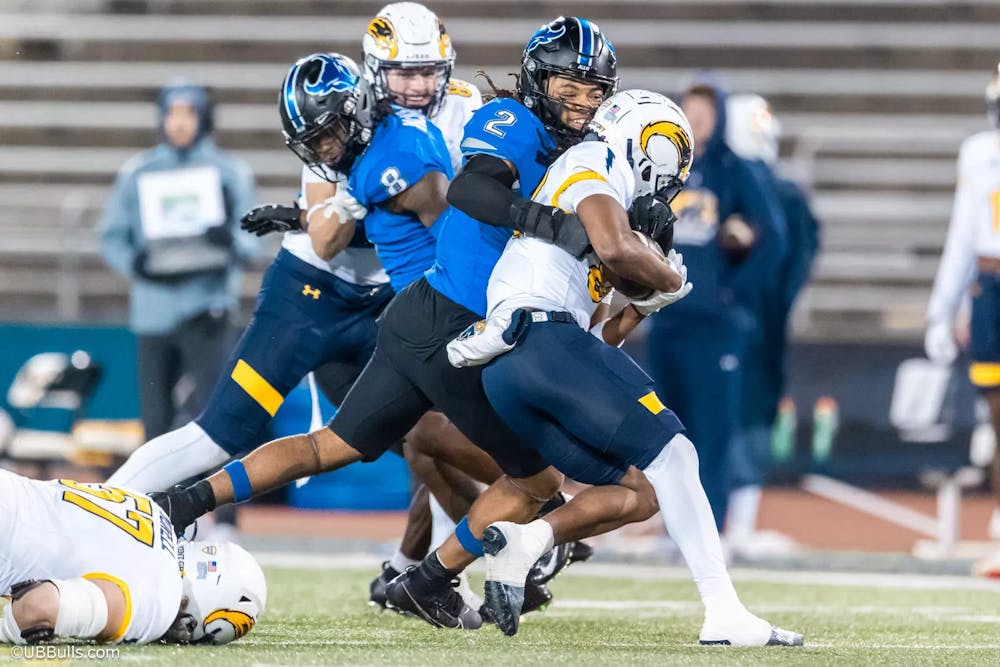 <p>UB Football team vs the Minnesota Golden Gophers.</p>