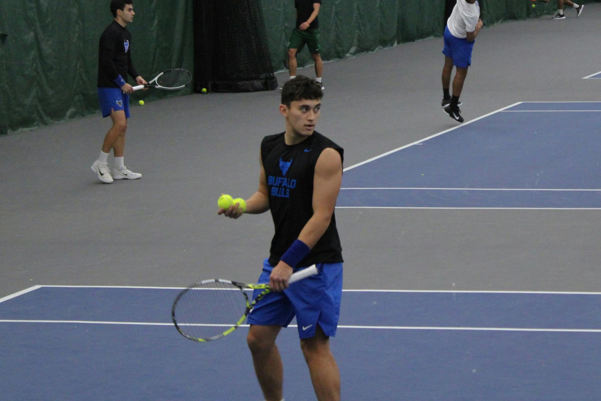 Graduate student Clement Mainguy.