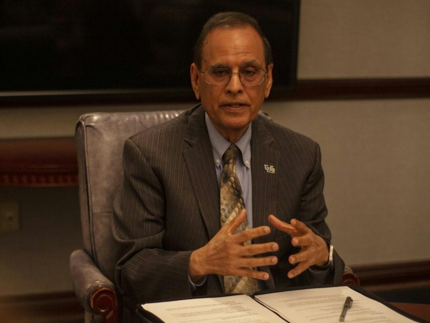 The Spectrum sat down with UB President Satish Tripathi on Monday to discuss fall 2021 campus COVID-19 protocols, the UB Foundation and improving faculty diversity&nbsp;