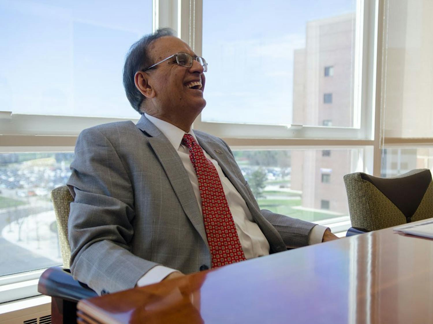 President Satish Tripathi sat down with Spectrum EIC Sara DiNatale last week to talk about some of the bigger topics facing UB.