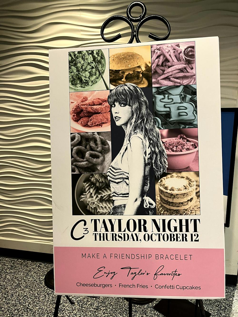 <p>C3 dining hall hosted "Taylor Swift night" on Thursday, Oct. 12.</p>
