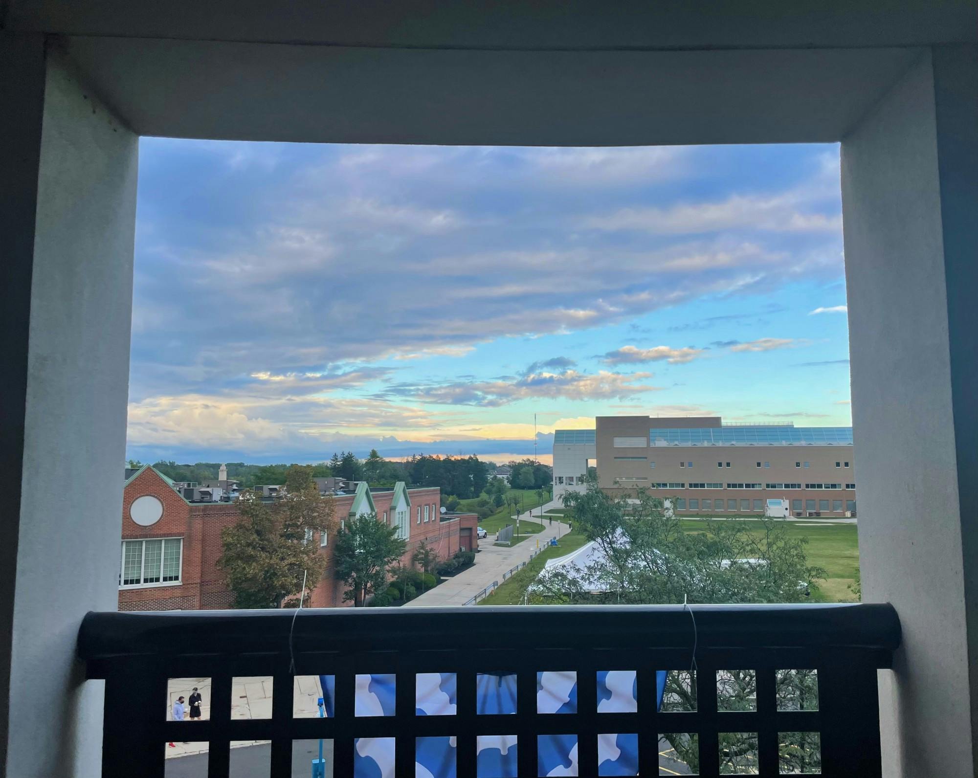 “Being on campus right now is probably one of the safest places to be in Erie County and Western New York,” infectious disease expert Thomas Russo said.
