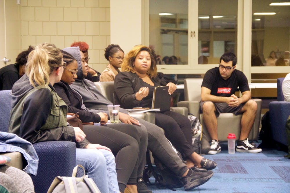<p>BSU members discussed the lack of black faculty in the African American Studies program during their general body meeting on Wednesday night.</p>