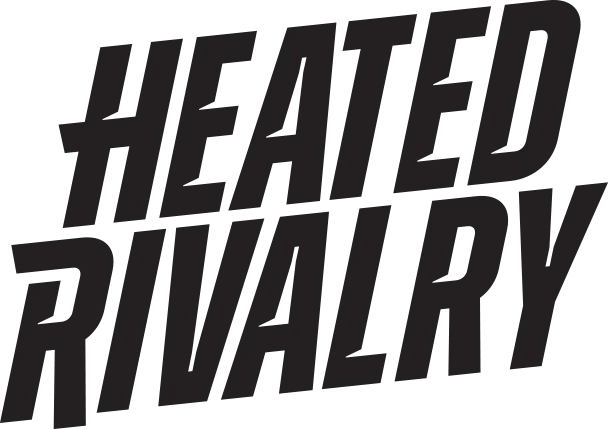 Heated Rivalry logo.