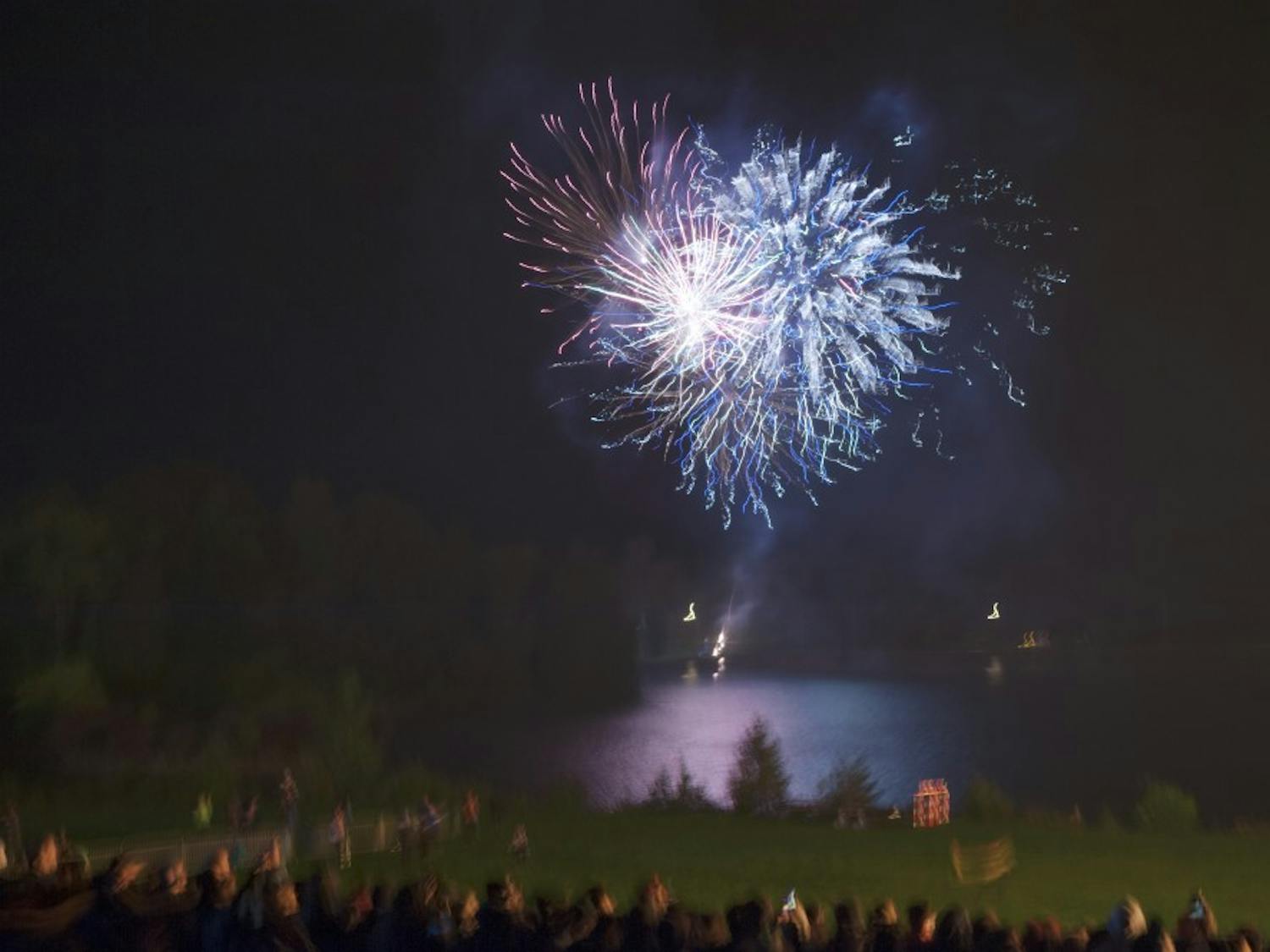 Friday night's carnival included fireworks by Lake LaSalle. The Student Association's Spirit Week wrapped up this weekend. 