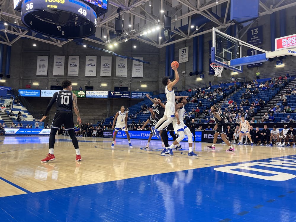 UB men's basketball fell 80-75 on Saturday night against Georgia State.