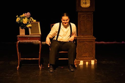 Production of ‘Ernest and the Pale Moon’; photo courtesy of Ken Smith&nbsp;