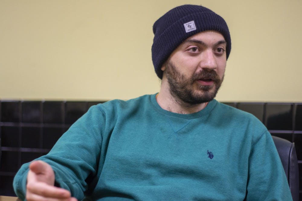 <p>Hakan Doga, a math Ph.D. student, discusses his experiences living at “starvation level.” He is one of many graduate assistants living with food insecurity.</p>