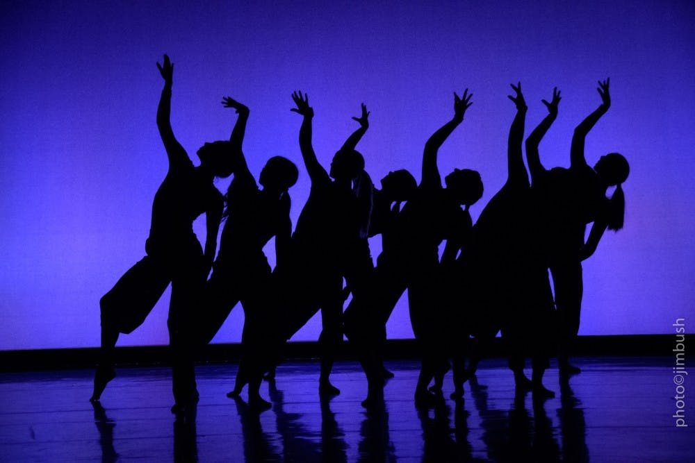 UB dancers strike a pose. UB students and faculty discussed the dangers of eating disorders in the dance community.