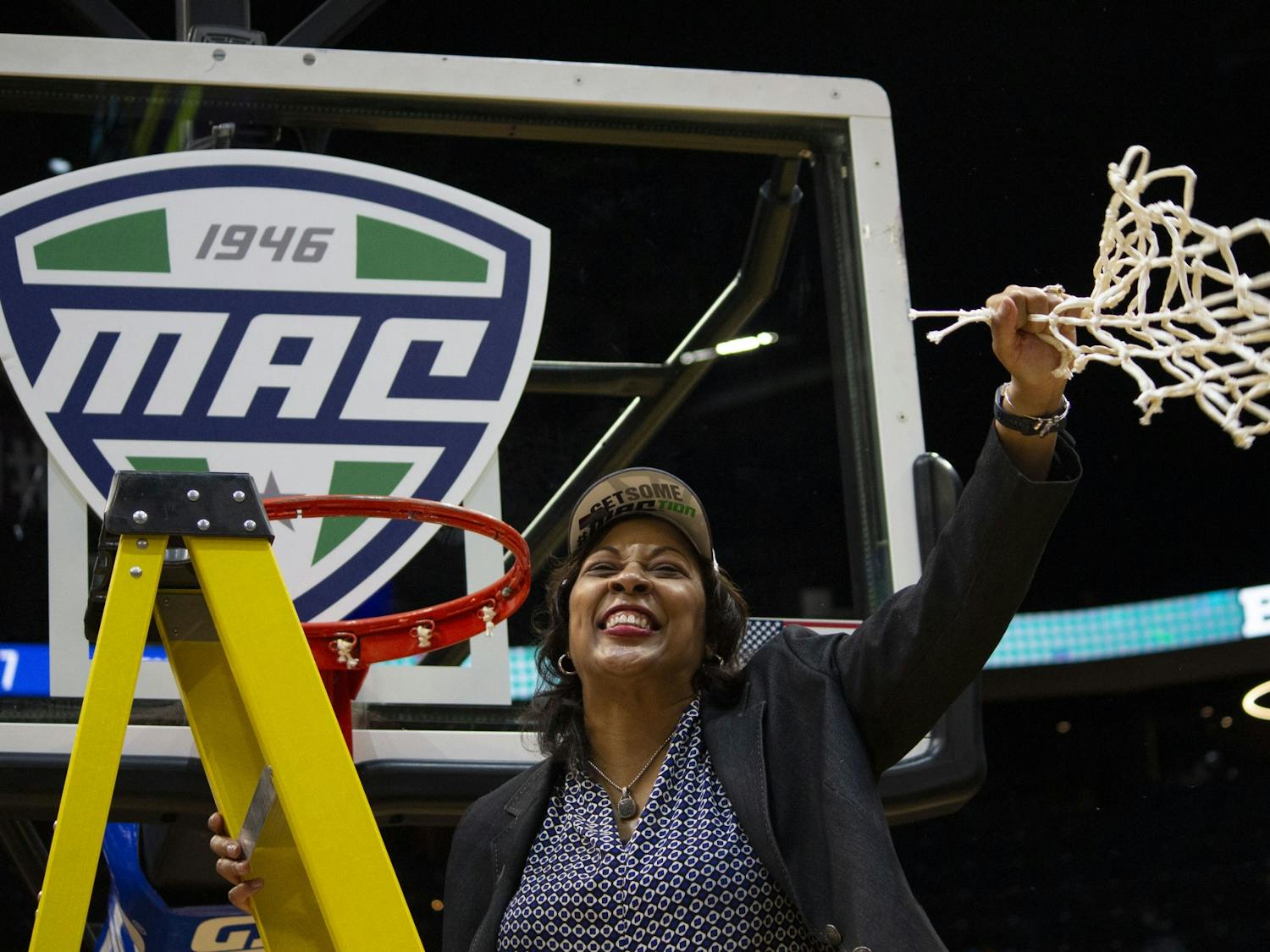UB women’s basketball head coach Felisha Legette-Jack became the first female athlete to have her jersey retired by Syracuse University on Sunday.