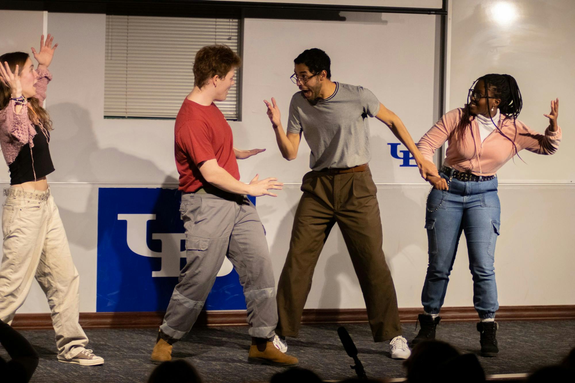 The UB Improv Club hosted a show, with three troupes performing, last Friday night in Student Union 330.&nbsp;