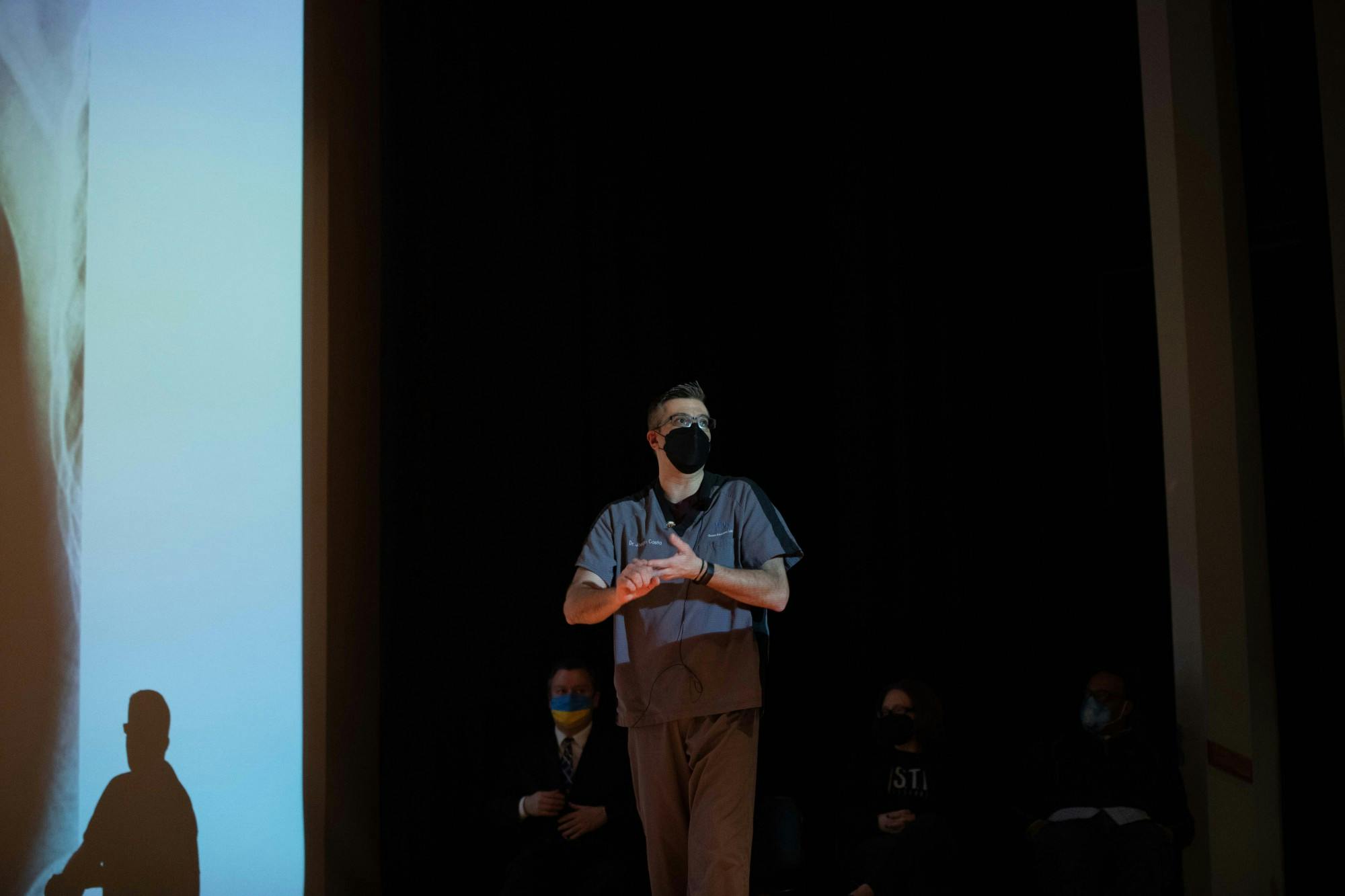 Joseph Costa won the 2022 Life Raft Debate, representing the Department of Pathology and Anatomical Science.