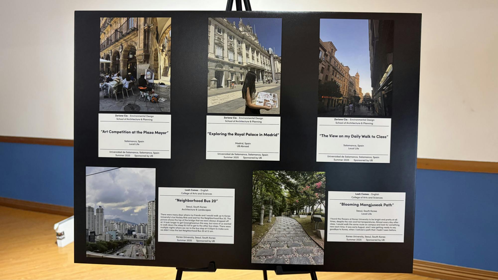UB's Office of International Education's Global Gallery: Photo Exhibition&nbsp;