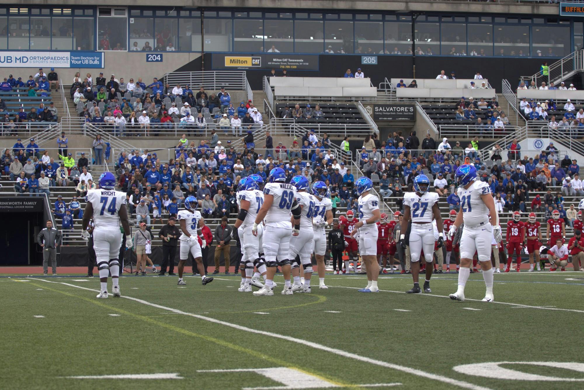 The Bulls lost to the Central Michigan Chippewas, 31-27, Wednesday.