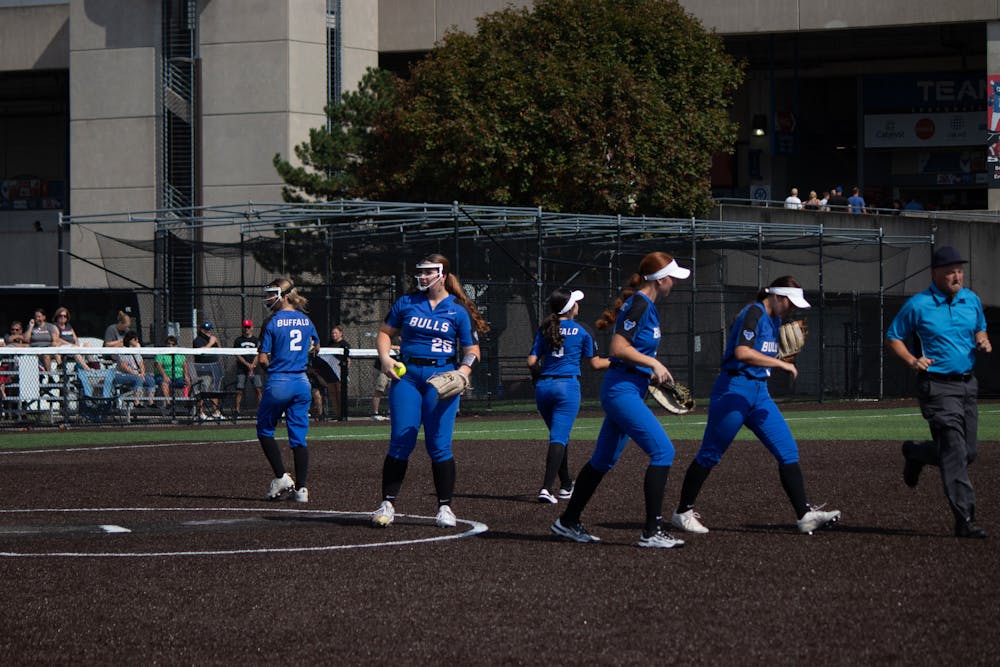 UB softball won both exhibition games on Sunday’s doubleheader against the Edinboro.