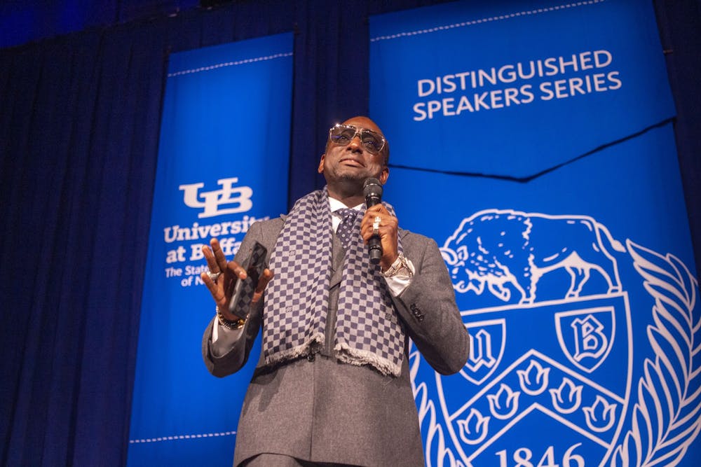 <p>UB Distinguished speaker, Yusef Salaam shares his experiences as a criminal justice advocate and member of Central Park Five.</p>