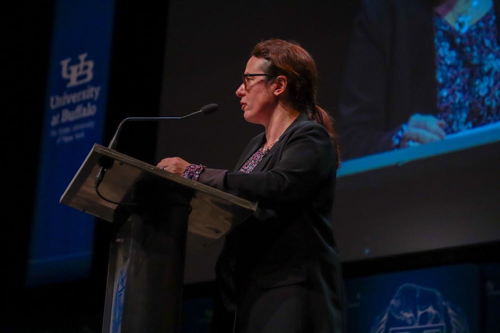 <p>UB Distinguished speaker Maggie Haberman speaks on her experiences as New York Times White House Correspondent and CNN political analyst.</p>
