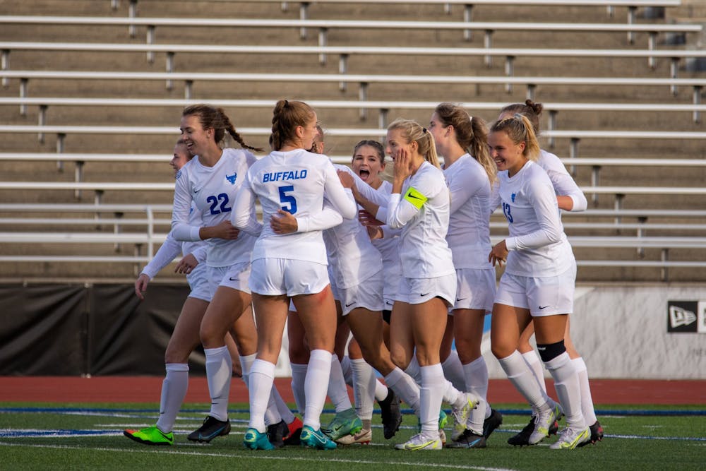 Women’s soccer defeated Central Michigan on a wild game-winning double-overtime goal in the 105th minute.

