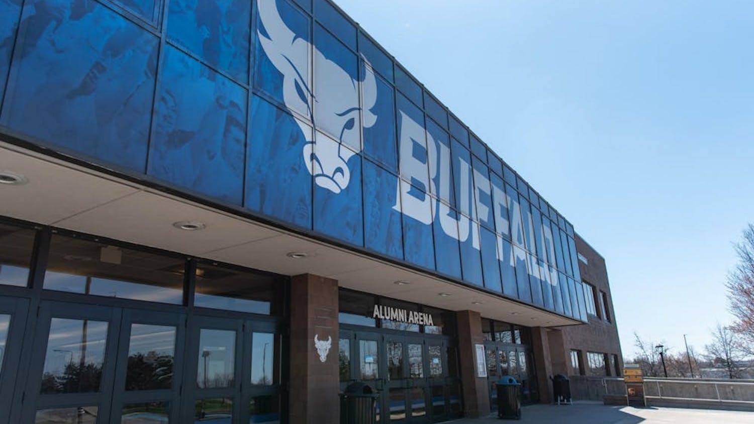 Alumni Arena, UB's indoor athletic facility.