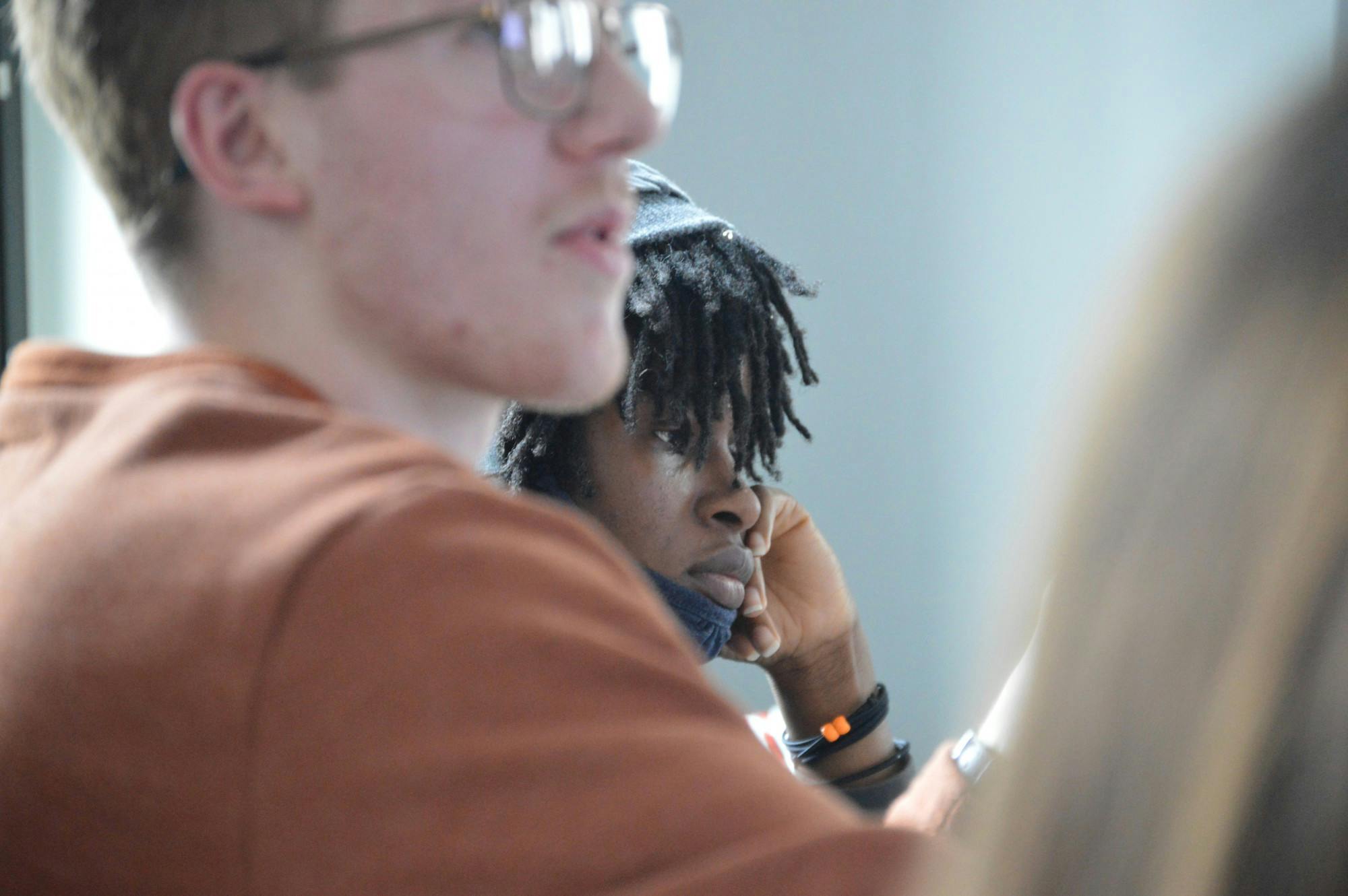 The Senate also voted to raise stipends for the SA e-board, which SA President Becky Paul-Odionhin (pictured), to $375 per week. &nbsp;