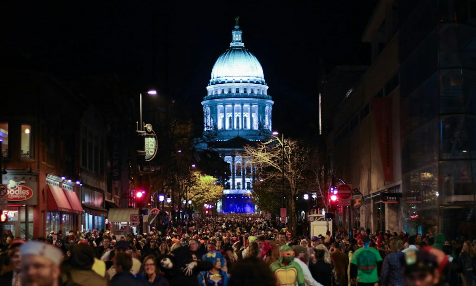 Freakfest’s low attendance contributed to a relatively calm weekend for Madison police, who reported only 12 arrests at the event.