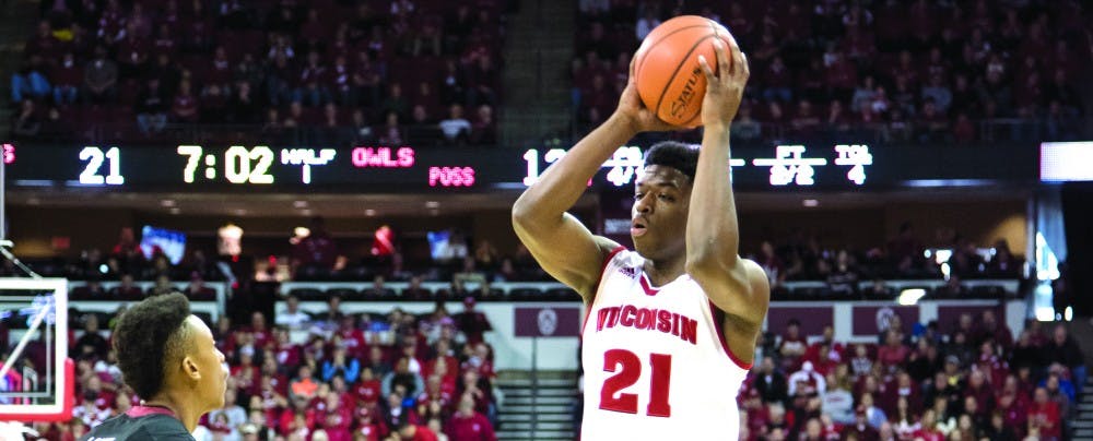 Khalil Iverson was a key factor in Wisconsin’s win over Illinois. The freshman set career highs in points (10) and minutes (30) as the Badgers won their fourth straight game.