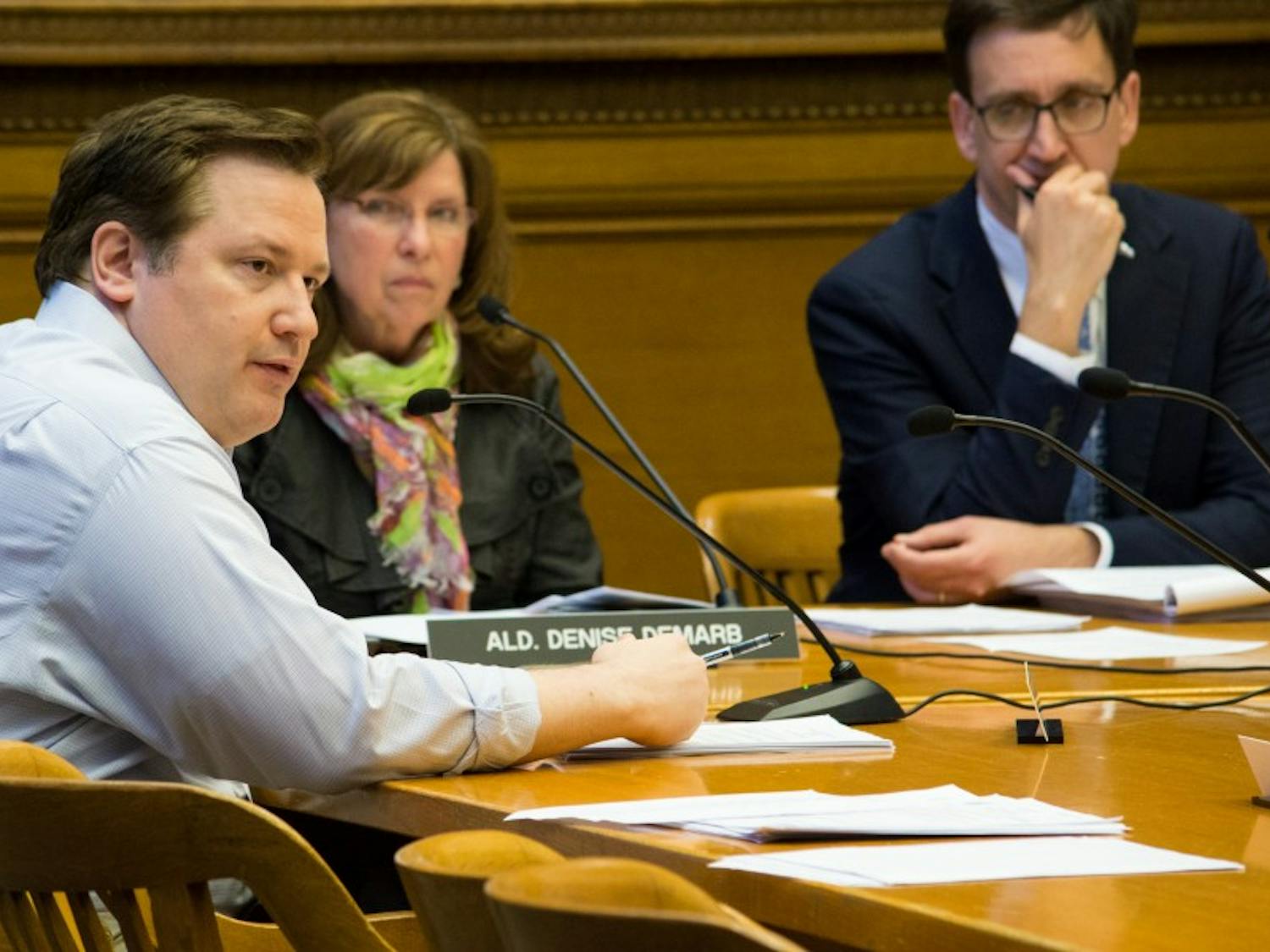 Ald. Mike Verveer, District 4, introduced the legislation that will add an early voting location at the Student Activity Center for the November General Election.