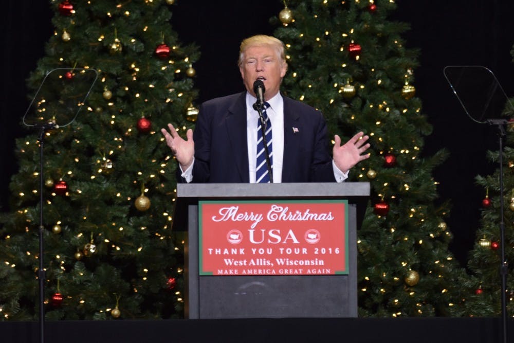 President-elect Donald Trump visited West Allis Tuesday as part of his “Thank You Tour” Jill Stein’s recount resulted in an additional 131 votes for Trump.