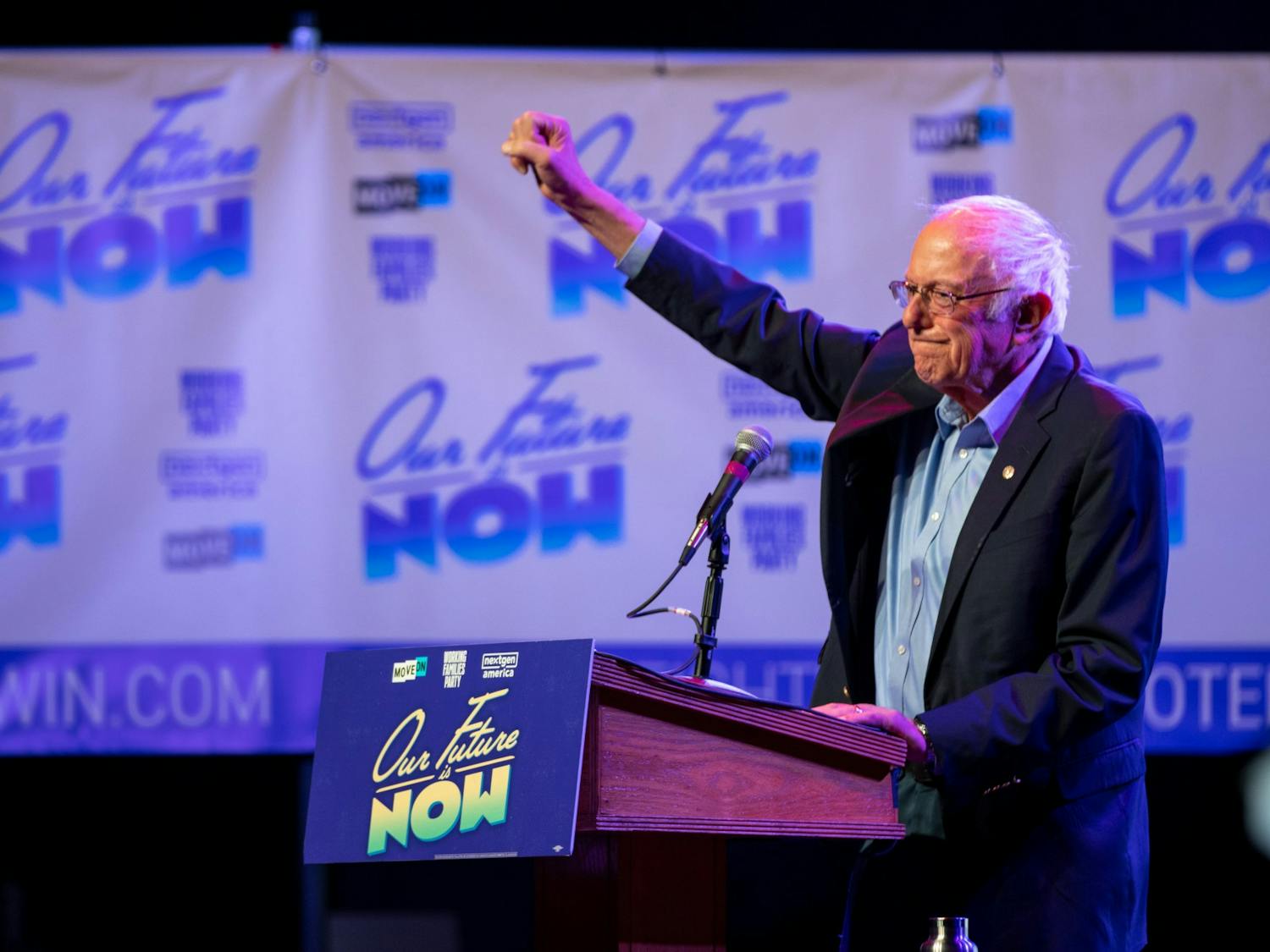 PHOTOS: Sen. Bernie Sanders speaks in Madison ahead of 2022 midterms