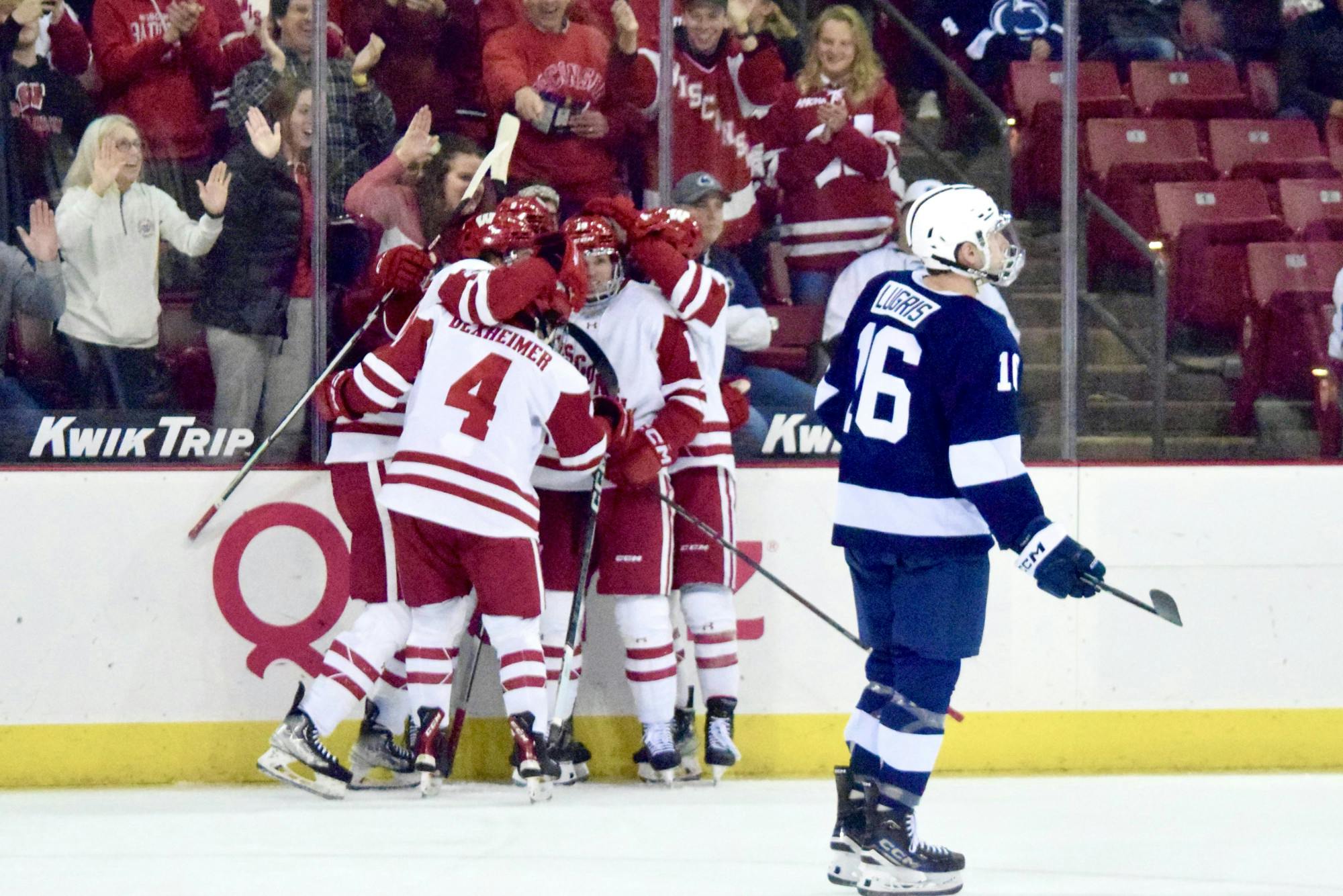 Wisconsin Men’s Hockey Takes Down Penn State In Second Straight Big Ten ...