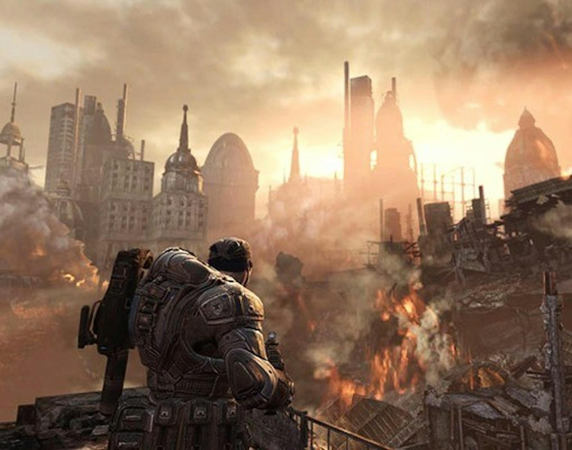 'Gears of War' grinds out solid second