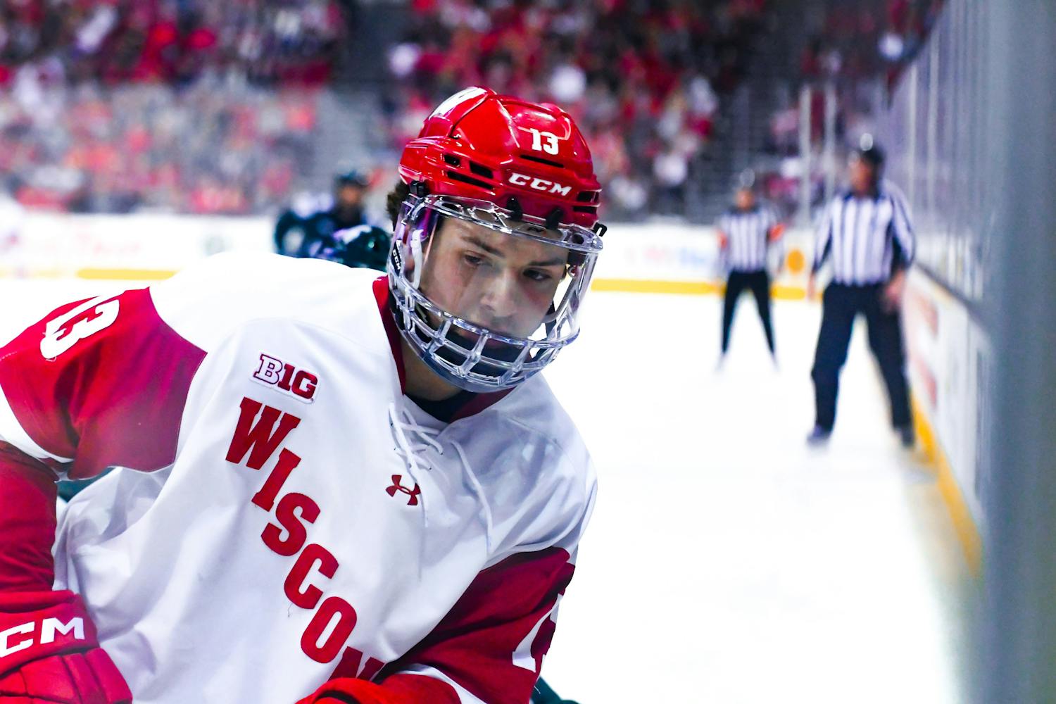PHOTOS: Wisconsin Mens Hockey back for revenge on night two against MSU