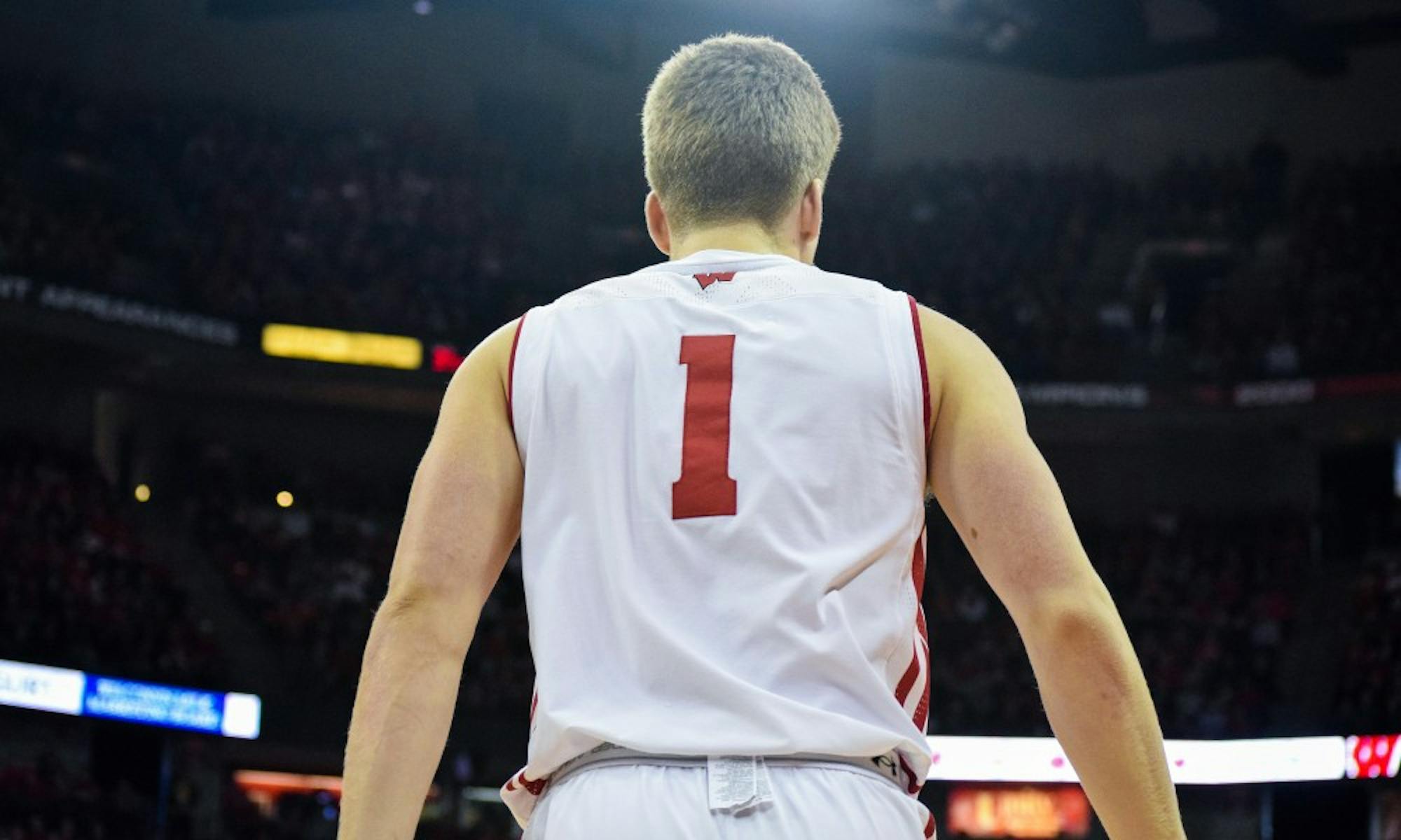 Brevin Pritzl scored a team-high 19 points, helping UW's bench outscore OSU's bench 30-16.&nbsp;