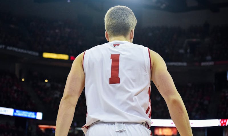 Brevin Pritzl scored a team-high 19 points, helping UW's bench outscore OSU's bench 30-16. 