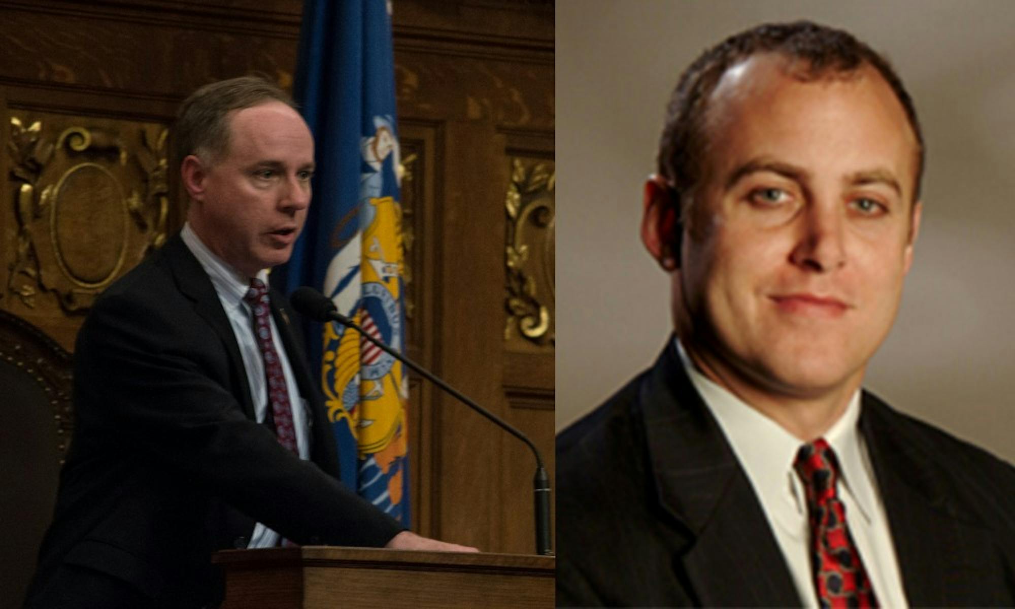 State Assembly Speaker Robin Vos, R-Rochester, and state Assembly Minority Leader Gordon Hintz, D-Oshkosh, both defended the decision to withhold records of sexual harassment issued against legislators and their staff Tuesday in an effort to protect victim privacy.