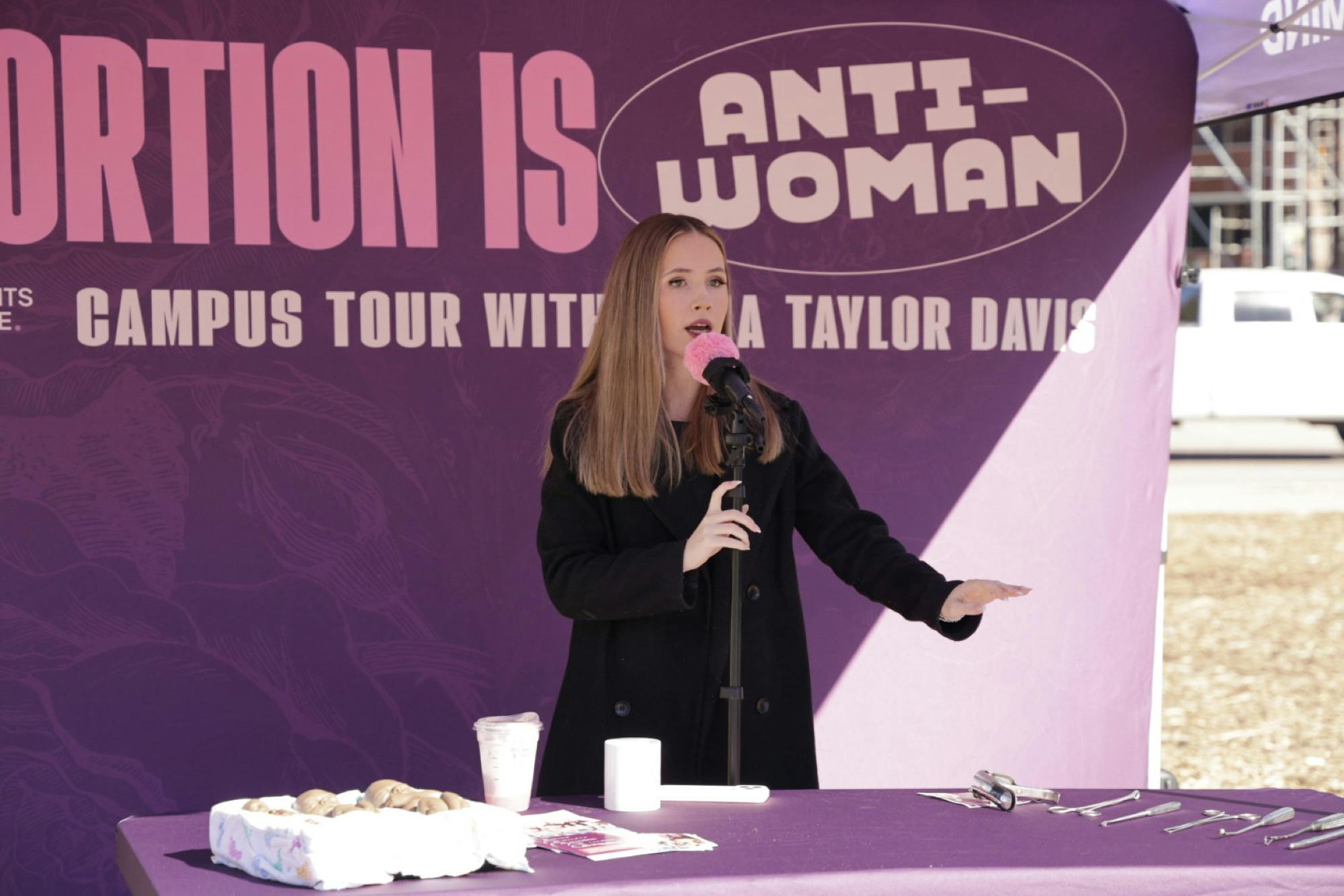 Yoonjeong Sim Anti-Abortion Protest