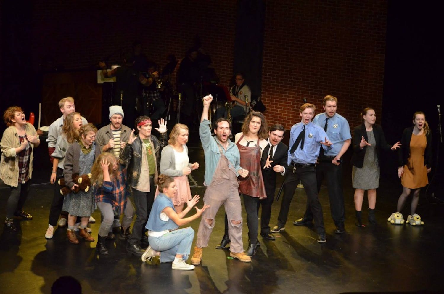 Every actor just seemed to fit perfectly with their character in this production of "Urinetown."