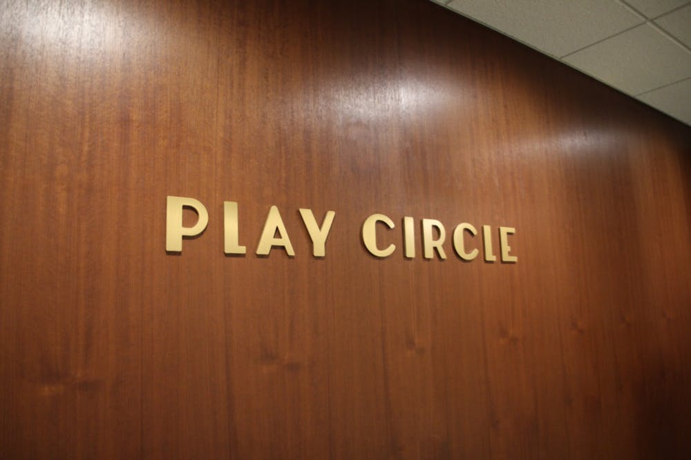 Drake White-Bergey Memorial Union Theatre Play Circle.JPG