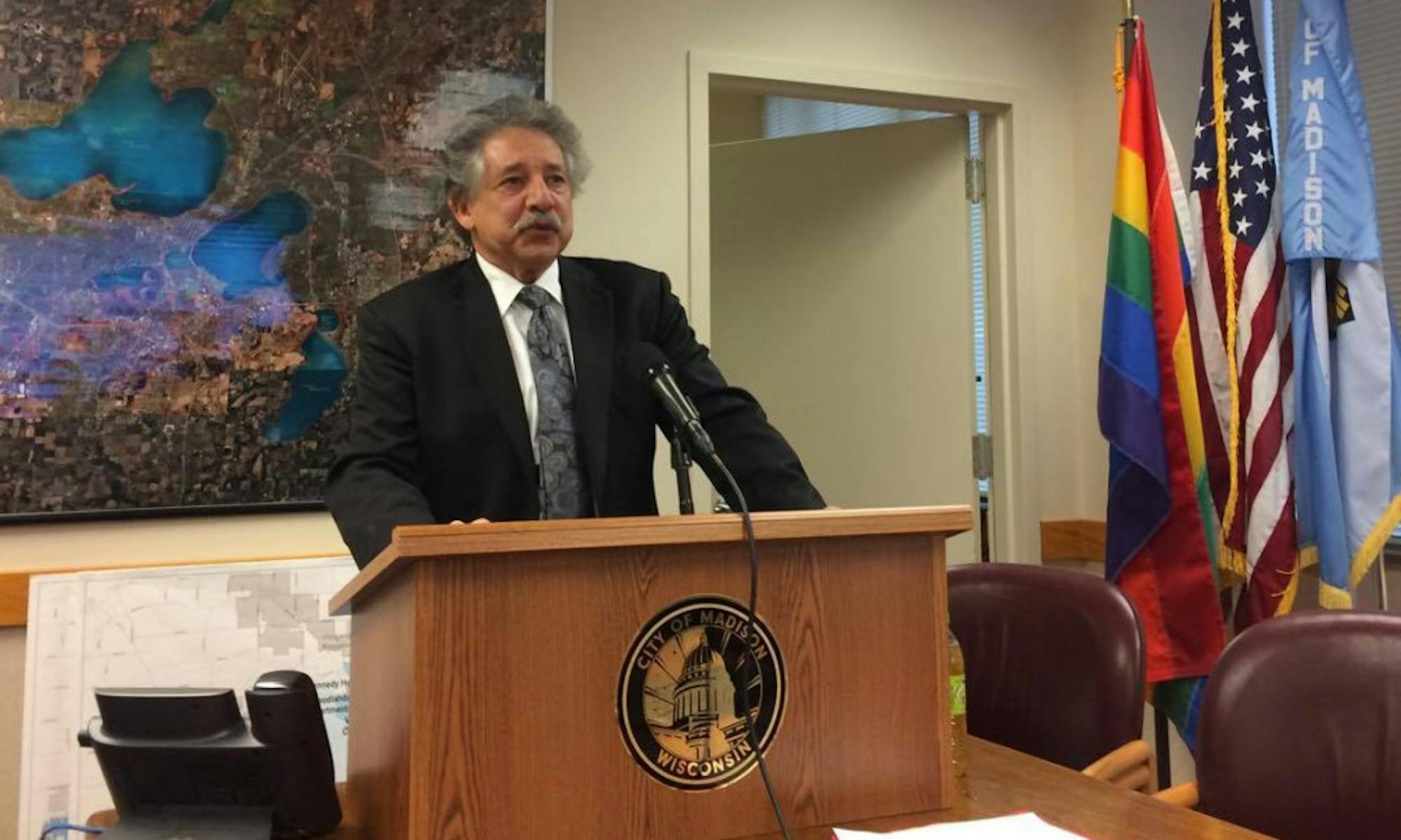 Mayor Paul Soglin&nbsp;said he agreed with those “speaking out and taking action" to remove monuments dedicated to the Confederacy.