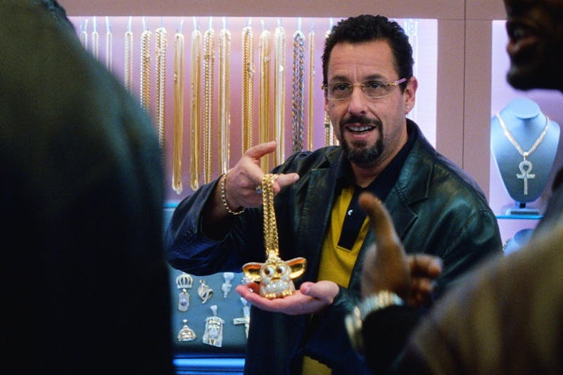 Adam Sandler is at an all-time best in his explosive new role. 