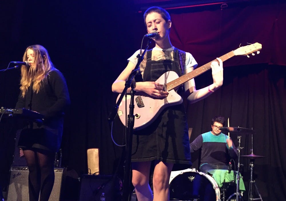 Frankie Cosmos' High Noon Saloon performance on Sunday promoted affirmation and kindness, creating a sense of happiness and community among the crowd.